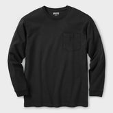 Men's Longtail T Relaxed Fit Long Sleeve Pocket Crew