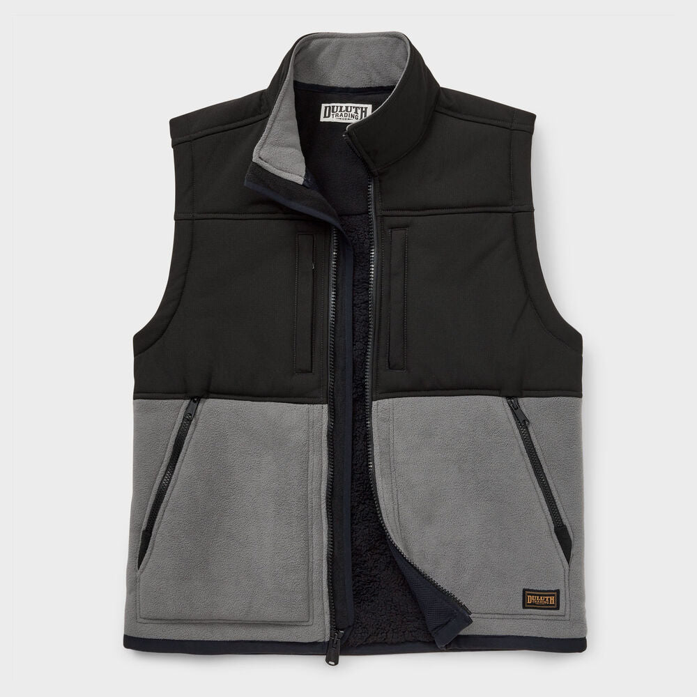 Men's Bear Hide Fleece Vest